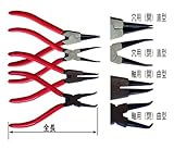 a-KOGU スナップリングプライヤー 4pcセット DTS-0404N