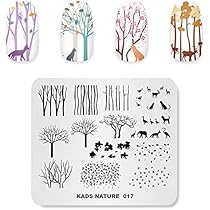 Amazon | KADS ネイルプレート ネイルイメージプレート 可愛い