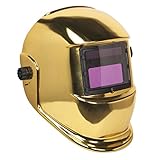Genuine SEALEY PWH598G | Welding Helmet Auto Darkening Shade 9-13 - Gold本物のシーアイPWH598G |溶接ヘルメットオートダー