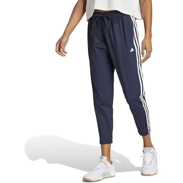 Amazon | [アディダス] ロングパンツ D2M 3ストライプス ニット