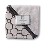 SwaddleDesignsオーガニックコットンベビーWashclothsパステルピンクカラー:ピンク/ブラウン新生児、子供、子、Childern、幼児、赤ちゃんの、ブラウンMod円、2のセット