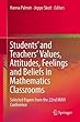 Students' and Teachers' Values, Attitudes, Feelings and Beliefs in Mathematics Classrooms: Selected Papers from the 22nd MAVI Conference