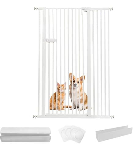 Amazon.co.jp: 【にゃんゲート】 LIFAXIA ペットゲート 猫 170cm ハイ