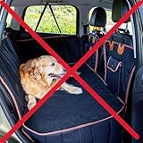 DIOKHANE 犬用バックシートエクステンダー - 犬用ハードボトムカーシートカバー 犬用バックシートエクステンダー 後部座席用犬用シートカバー 車内犬用バックシートカバー 車用犬用ハンモック ハードボトム