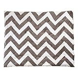 こたつ布団 シェブロン柄 長方形 約190×240cm フリース グレー ベージュ カジュアル 暖房器具 掛け布団