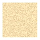 York Wallcoverings LR1613SMP Small Treasures Scrolling Tonal Wildflowers and Vines 8-Inch x 10-Inch 