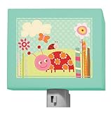 Oopsy Daisy Night Light Ladybug Lane 5 x 4 [並行輸入品]