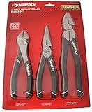 ハスキー3ピースhigh-leverageペンチセット