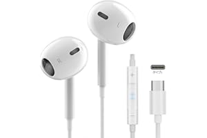 イヤホン タイプc イヤホン【2024新版 iPhone15対応】 有線HiFi クリア通話 イヤホンマイク 快適な装着感 apple type-c 人間工学 usb c 絡み防止 遅延なしタイプシー 重低音 リモコン付き カナル型 小型·軽量 防水