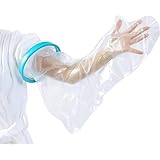 TAKUMED 医療機関取扱品 繰り返し使える ギプスカバー 防水シャワー 包帯カバー 大人の腕ロング