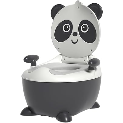 おまる出品 Amazon.co.jp: ベビー オマル トイレ 便座 パンダ柄 可愛い ブラシ付き