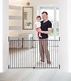 Dreambaby Broadway Xtra-Wide Gro-Gate, Charcoal [並行輸入品]