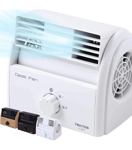 Amazon | TEKNOS TI-2001 テクノス デスクファン 卓上扇 | TEKNOS