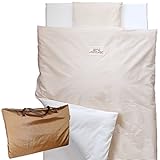 「 日本製 」 お昼寝布団 セット ７点 きれいなストライプにワンポイントが入った ” レユール ・ ベージュ ”