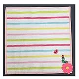 ハンカチ はらぺこあおむし お花とちょうちょ プチタオル 約25×25cm PH412500