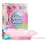 Kair Air Cushioned Bath Visor with Adjustable Strap Shampoo Shield Shower Visor V3 Newest (Pink)