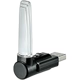 カーメイト(CARMATE) 車用 イルミネーション LED クリスタルランプ USB ホワイト CZ407