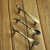 B Blesiya ドア　ハンドル　つまみ　ノブ　手すり　取っ手　引き出し　ナイフ形状　食器棚　キャビネット　装飾　