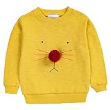 PANCY 子供服 春秋 長袖 Tシャツ トレーナー 丸い襟 キッズ 男の子 女の子 ベビー 綿 おしゃれ カジュアル ファッション 可愛い 動物 3色