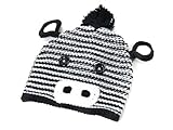 (マッドパイ)Mud Pie ベビー ハット/帽子/ニット帽 173073 Hat Zebra [並行輸入品]