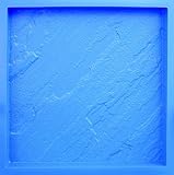 BonWay 32-324 18-Inch by 18-Inch by 1-1/2-Inch Poly Concrete Stone Mold, Blue Stone A/Sawn Edge [並行輸