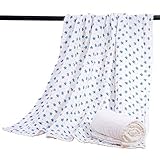 Elf Star 6 Layer Multi Use Cotton Muslin Swaddle Blanket 2 Pack Star Print [並行輸入品]
