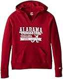 NCAAアラバマCrimson TideジュニアラグビーDeepカレッジロゴフリースパーカー S ホワイト