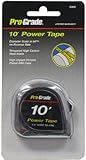 Pro-Grade 42800 1/4-Inch x 10-Feet Tape Measure with Chrome Case by Pro-Grade