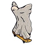 ZEGINsゴーストスケートボード刺繍のバッジのアイロン付けまたは縫い付けるワッペン