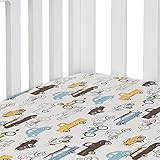 Sweet Potato Traffic Jam Fitted Sheet, Cars by Sweet Potatoes [並行輸入品]