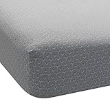 Lambs & Ivy Jensen Collection Fitted Sheet, Gray Geo by Lambs & Ivy