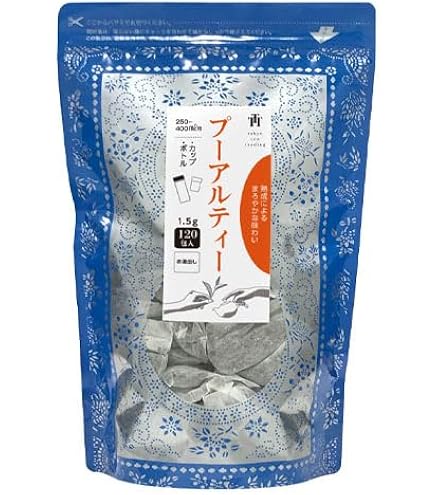 Amazon.co.jp: プーアル茶 プーアール茶 ティーバッグ 5g×120P 中国茶
