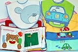 マザーズバッグ/肌着/スタイ/ 布絵本 赤ちやんお誕生ギフトセット MY SWEET BABY ギフトセット 男の子用