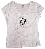 Oakland Raiders Womens Out Of This World Top XL ホワイト