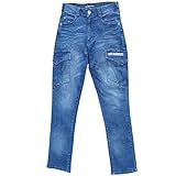 BLUE MONSTER CLOTHING(ブルーモンスタークロージング) ミリタリーカーゴ ワークパンツ メンズ BMW78C 5Lサイズ ライトブルー