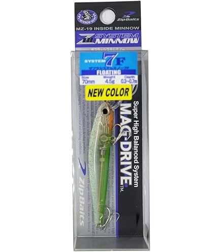 Amazon.co.jp: ジップベイツ ミノー ザブラシステムミノー139F