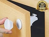 B'BABYCARE Magnetic Safety Cabinet Lock Set- Protects Baby & Child - get Childproof Home, 8 Locks + 