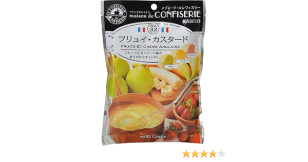 Amazon Co Jp メゾン ド コンフィズリー フリュイ カスタード 75g 6袋 Food Beverage Alcohol