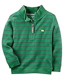 カーターズ Carter's セーター Half-Zip Sweater 12M (72-78cm) [ベビー・デポ モスリン ウォッシュクロス入り] [並行輸入品]