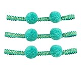 赤ちゃんの女の子の髪のバンド新生児のヘッドバンドかわいい髪の弓、緑