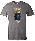NCAA点線フレーズShort Sleeve Triblend Tシャツ M グレイ