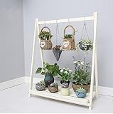 木製フラワーラック室内植物スタンド木製植物フラワーディスプレイスタンド木製ポットシェルフストレージラック屋外 (色 : C, サイズ さいず : 78センチメートル)