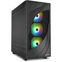 Amazon | Sharkoon ミドルタワーPCケース REBEL C80M RGB