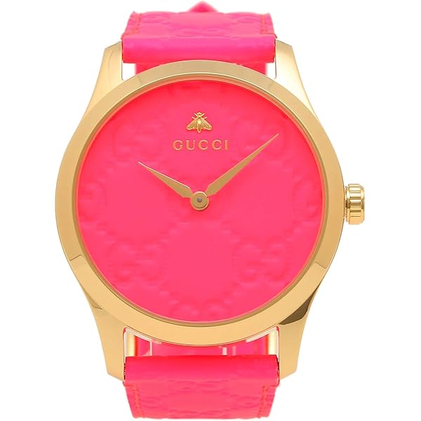 GUCCI レディース腕時計（ローズゴールド） グッチ 腕時計 レディース グッチシマ YA134305 ブラック