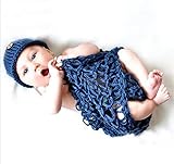 （デマ―クト）De.Markt　ベビー服 手作り 写真 新生児　赤ちゃん　針編みのニットコスチューム写真　小道具衣装