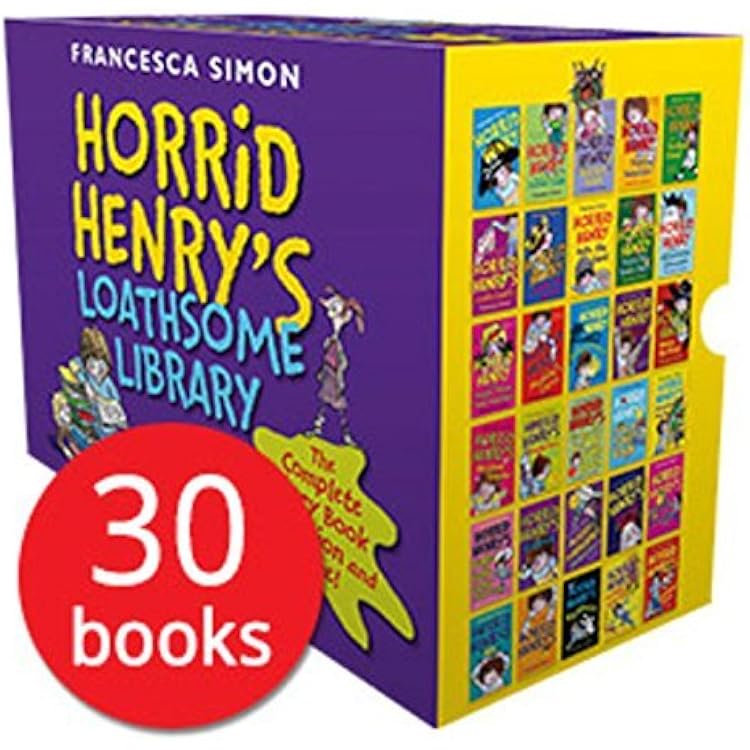 Horrid Henry Early Reader Set 25 Books Collection Box Set by