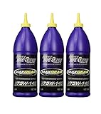 ロイヤルパープル01301 max-gear合成Gear Lubeオイル75 W-140 3個パックQuarts byロイヤルパープル