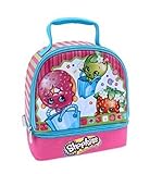 Shopkins Dual Compartment Insulated Lunch Bag [並行輸入品]