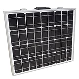 ECO-WORTHY 80W 単結晶ソーラーパネルキット ポータブル携帯　15Aコントローラー付け　AM-FM80-1