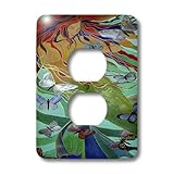 3dRose lsp_46759_6 Mermaid And Butterflies - Elusive, Untamed, Art Nouveau, Femininity, Mythology, B
